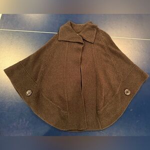 Vintageous Charcoal Grey Sweater/Poncho